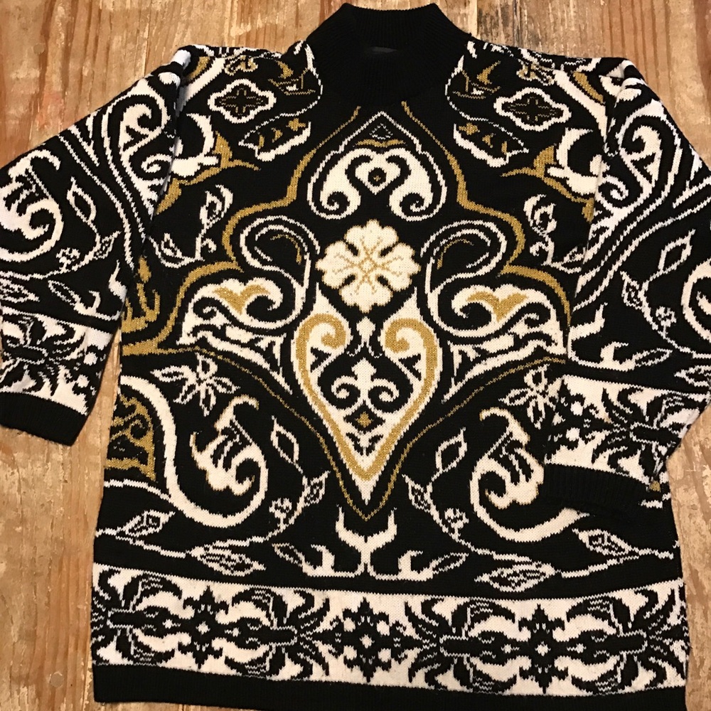 STUNNING vintage sweater sz large